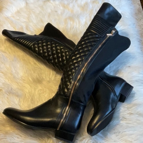 ANN CREEK Quilt Front Shaft Over The Knee Women’s Miller Black Boots Size 7.5 - Picture 9 of 13